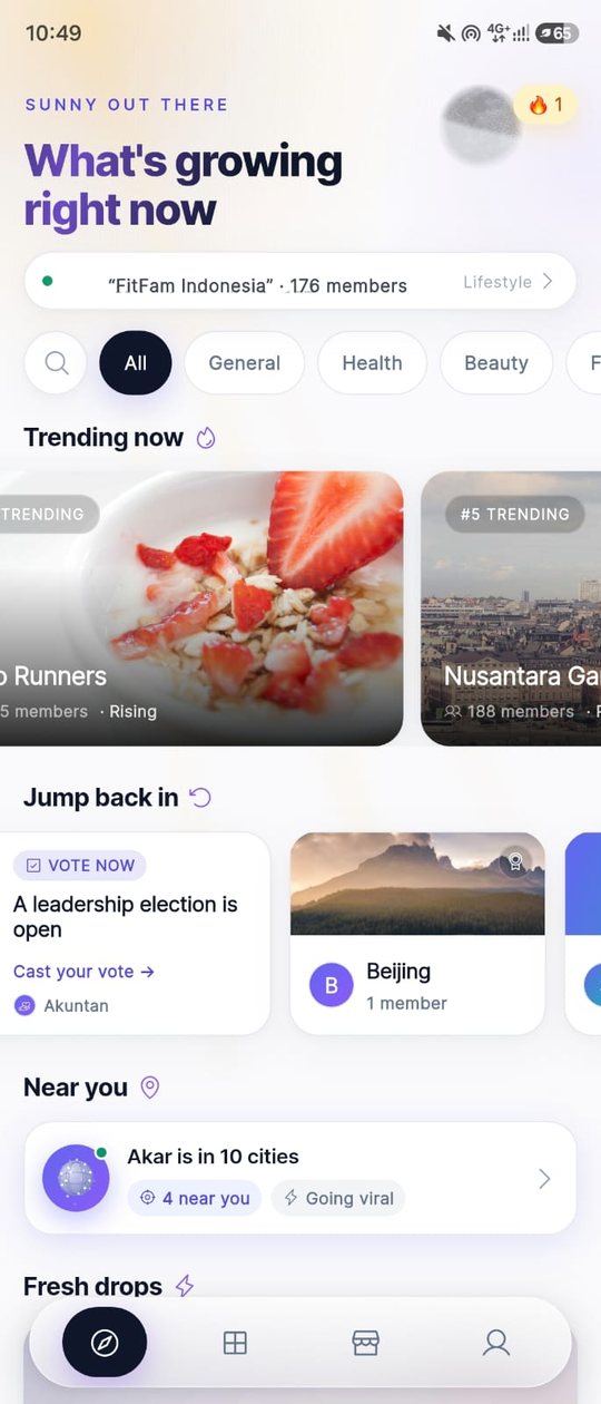 Akar app preview
